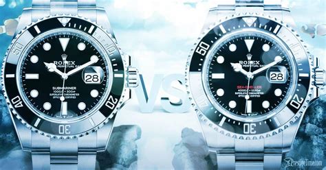 rolex submarine vs sea dweller.